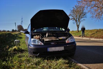 Waiblingen-Bittenfeld: Vollsperrung nach vermeintlichem Fahrzeugbrand auf der Landesstrasse